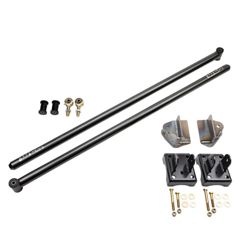 Wehrli WCF100399-FTB 2011-2022 Ford Power Stroke SCLB & CCLB 68in Traction Bar KIT - Fine Texture Black