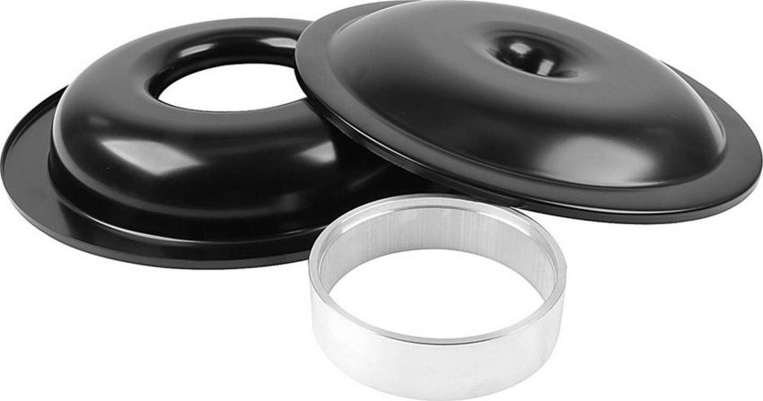 ALLSTAR PERFORMANCE ALL25905 LW 14in A/C Kit Black No Element 1-1/2in Space
