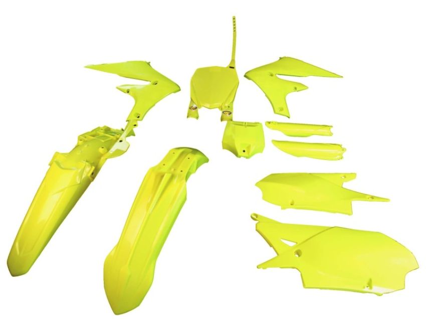 Cycra 1CYC-9327-59 18+ Yamaha YZ250F-450F/FX Powerflow Body Kit - Flo. Yellow