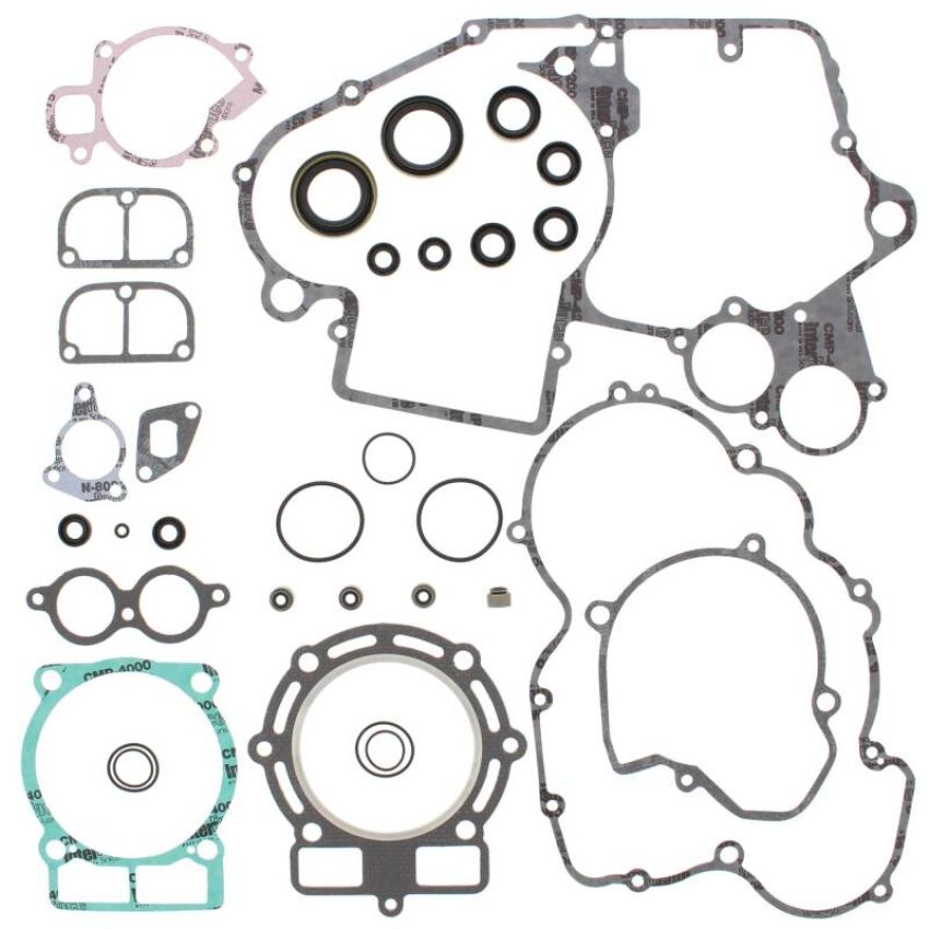 Vertex Pistons 811318 Vertex Gaskets 03-04 KTM MXC-G 450 Complete Gasket Kit w/ Oil Seals