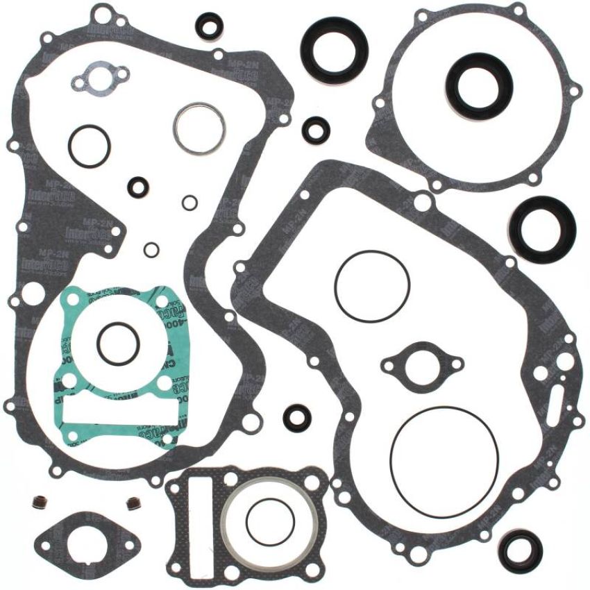 Vertex Pistons 811810 Vertex Gaskets 87-98 Suzuki LT-4WD 250 Quad Runner Complete Gasket Kit w/ Oil Seals