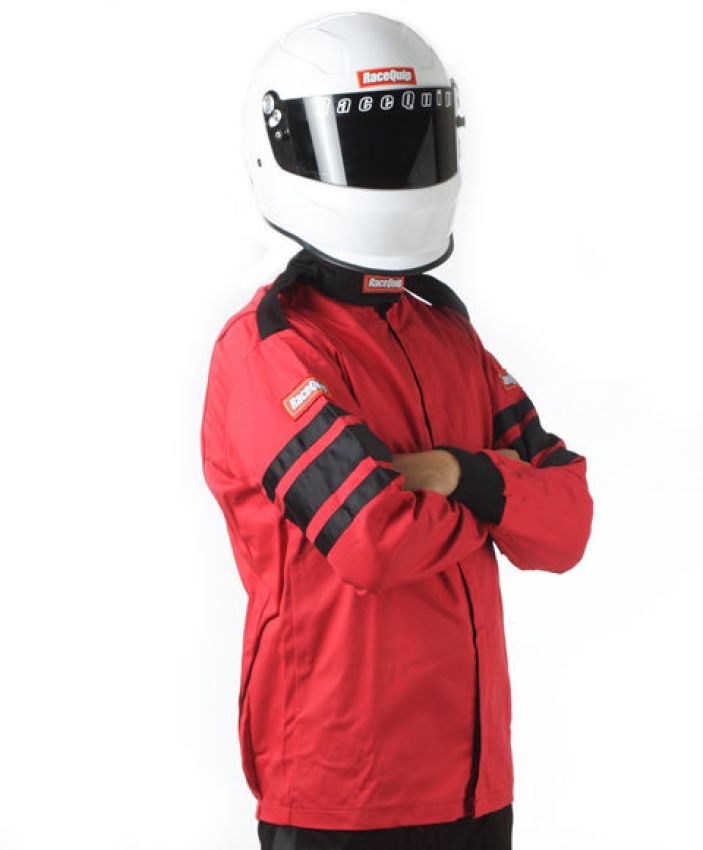 RACEQUIP RQP111012 Red Jacket Single Layer Small