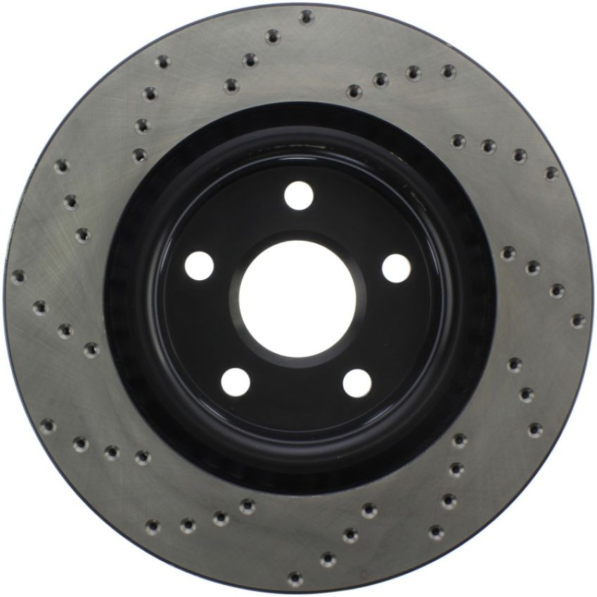 Stoptech 128.62114L Drilled Sport Brake Rotor