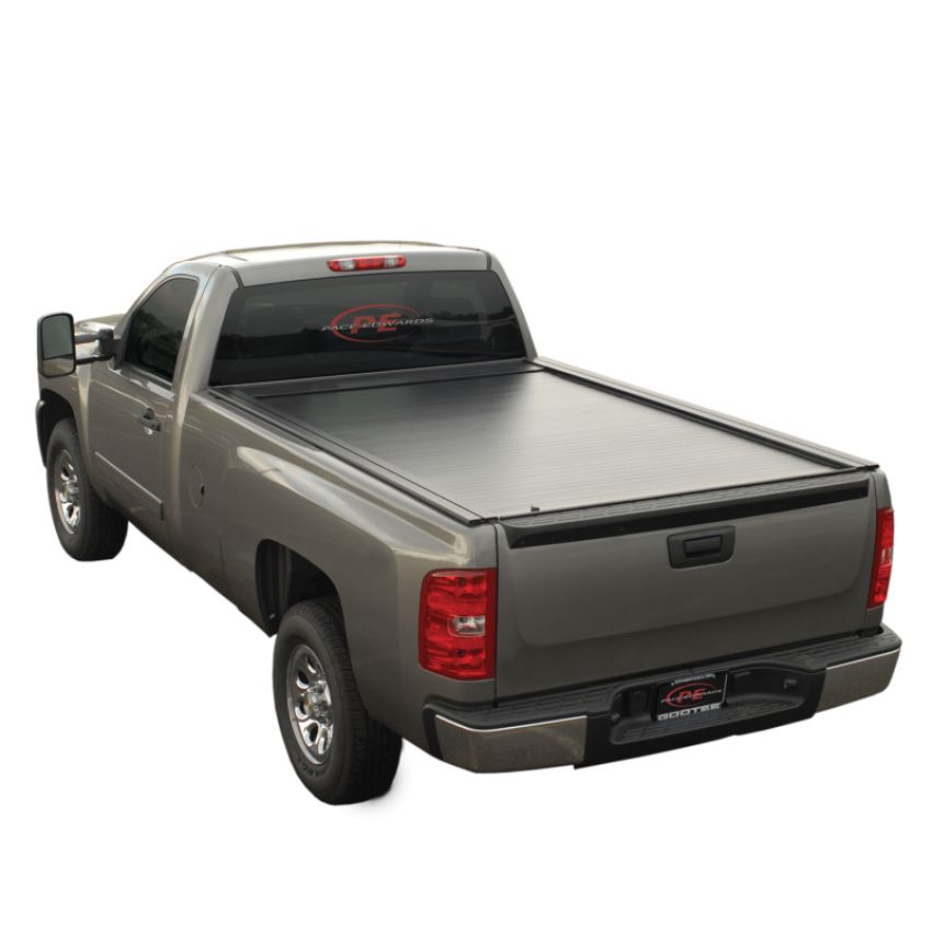 Jackrabbit Fullmetal Tonneau Cover W-Explorer Rail Kit 94-01 Dodge Ram 2500/3500 6 Foot 5 Inch Short Bed Pace Edwards