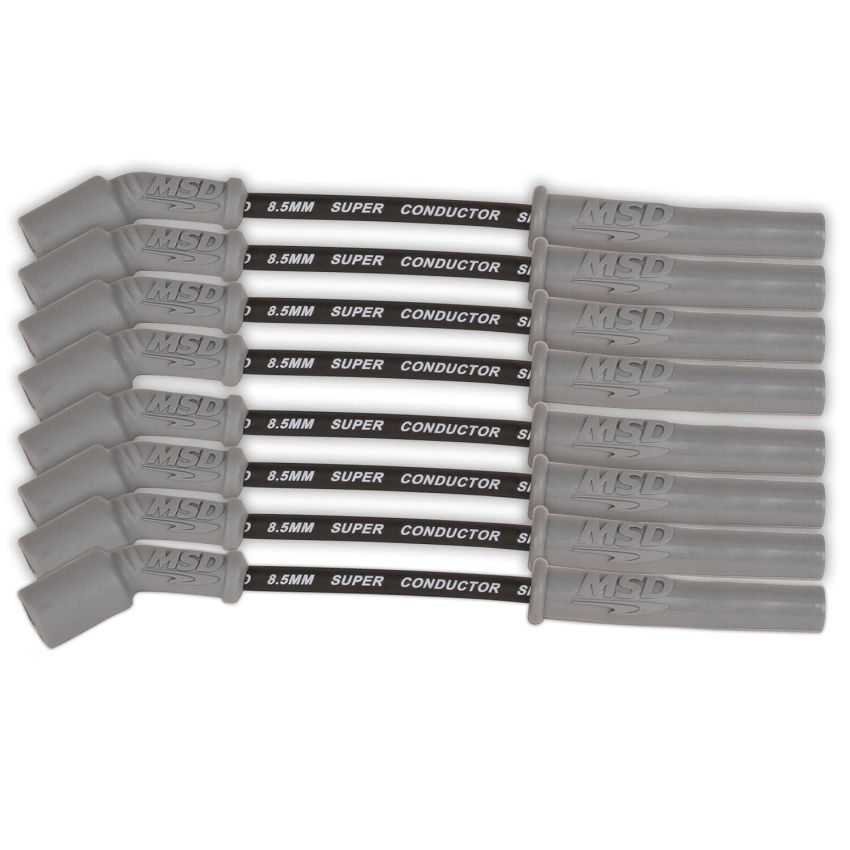 MSD IGNITION MSD33823 Spark Plug Wire Set - GM LT1 2014-Up Black