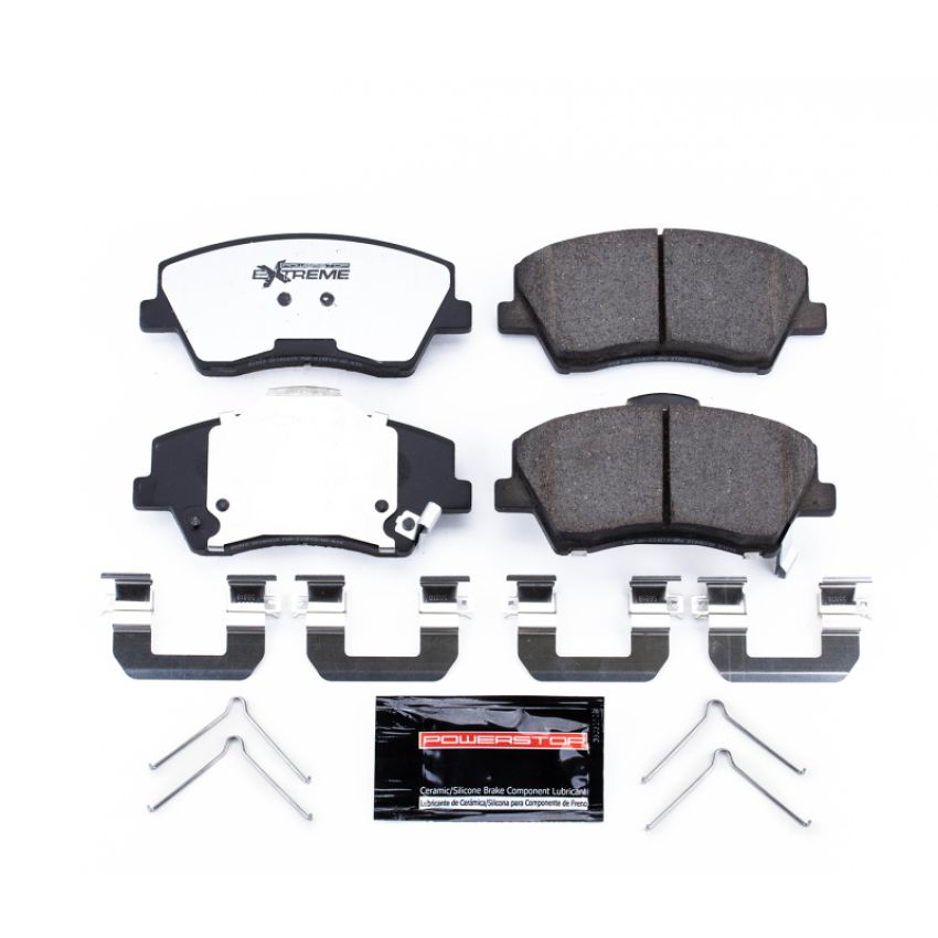 PowerStop Z36-1912 PowerStop - Z36 Truck and SUV Carbon-Fiber Ceramic Brake Pads with Hardware Kit
