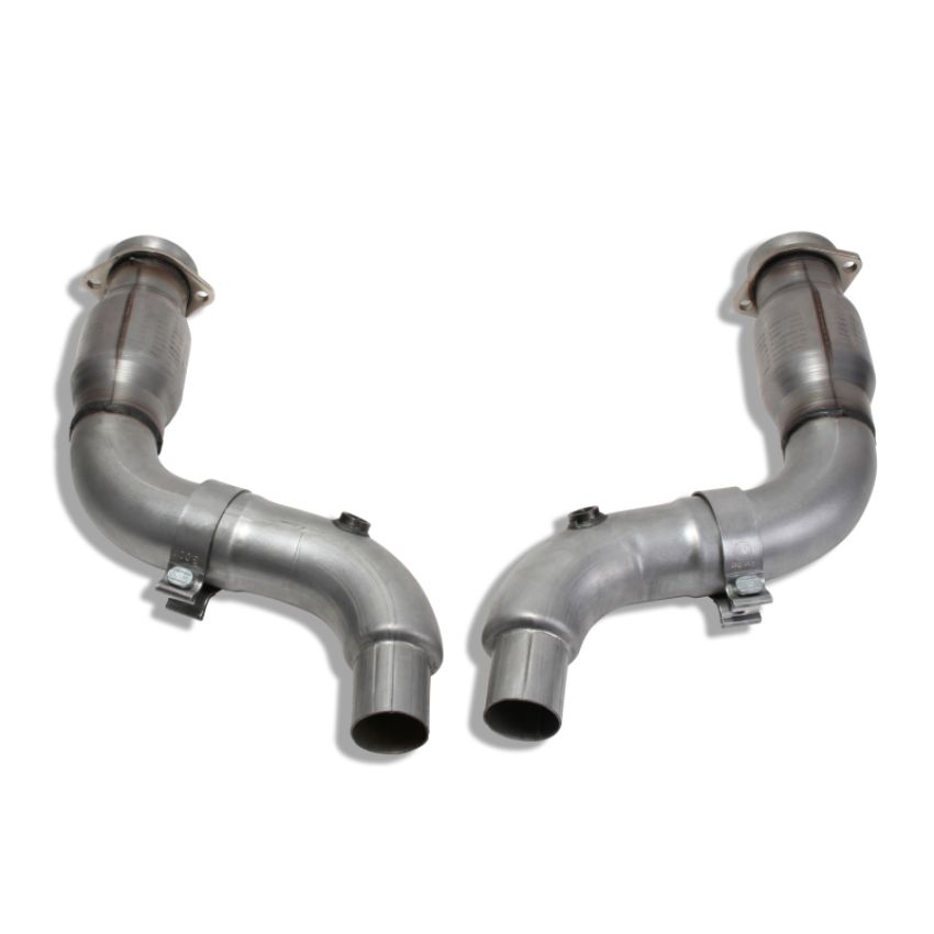 BBK Performance Parts 16481 2006-2024 Dodge 6.1L 6.2L 6.4L CHALL CHARG HELLCAT SHORT MID PIPE W/Cats