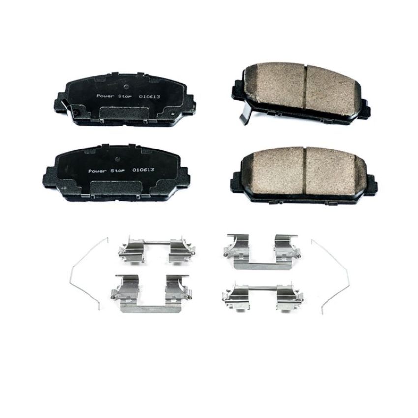 PowerStop 17-1625 PowerStop - Z17 Low-Dust Ceramic Brake Pads with Hardware