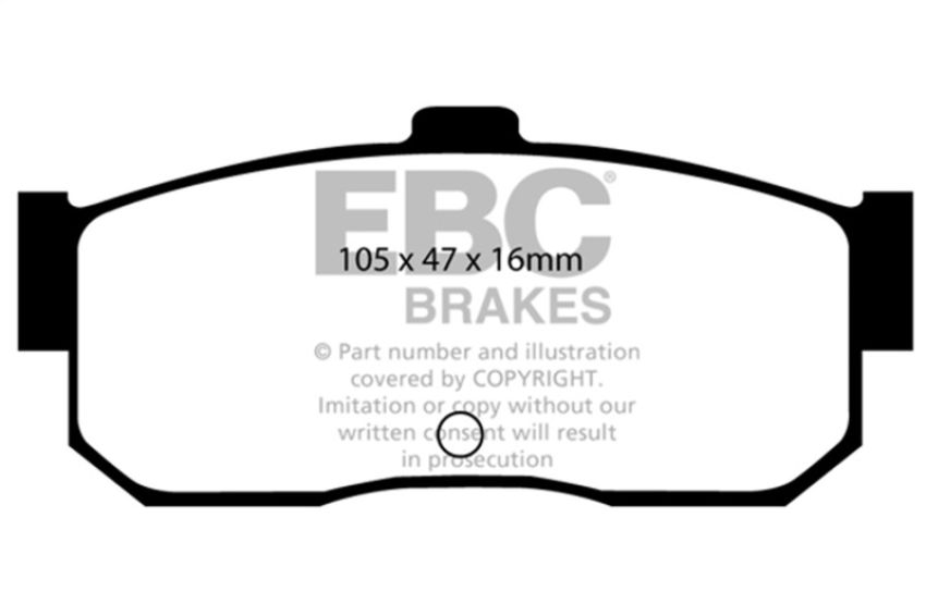 EBC Brakes DP3889C Redstuff Ceramic Low Dust Brake Pads