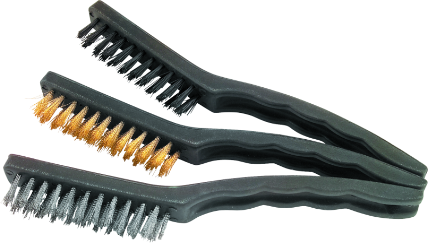 BikeMaster 151538 3-pc Nylon/Wire Brush Set