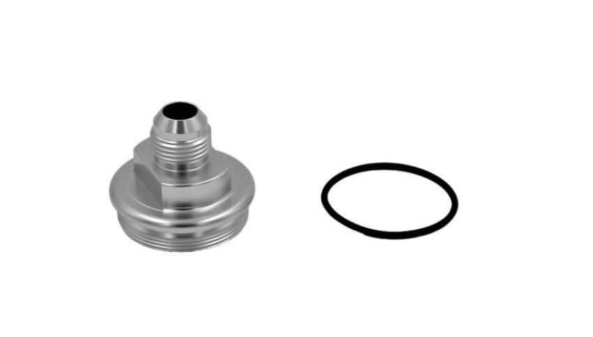 Fuelab 108020102-3 Replacement Filter Cap -10AN Inlet - Clear