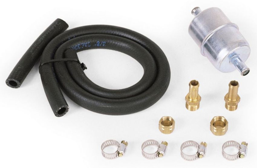 EDELBROCK EDE8135 3/8in Fuel Line & Filter Kit