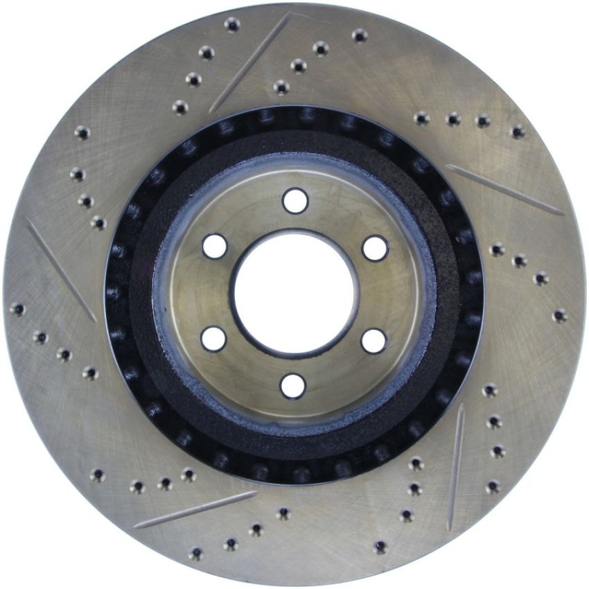 Stoptech 127.63036L Slotted & Drilled Sport Brake Rotor