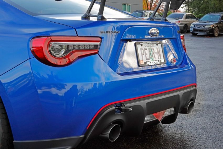 Perrin Subaru BRZ/Scion FR-S/Toyota 86 Tow Hook Kit (Rear) - Black