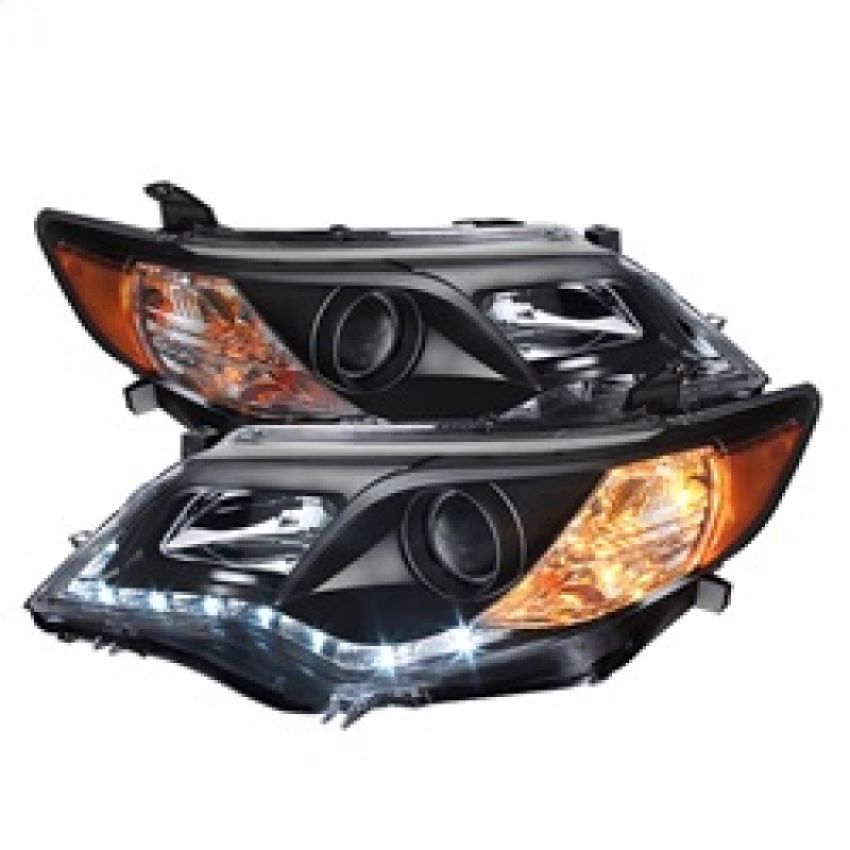 SPYDER 5072658 Projector Headlights - DRL - Black