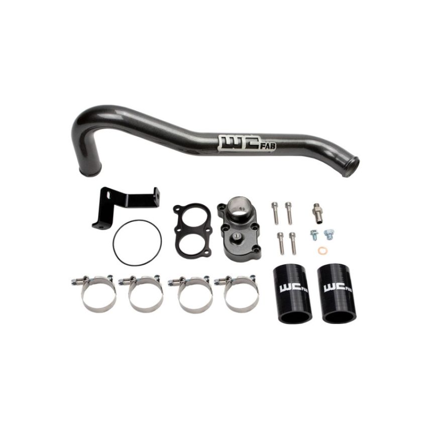 Wehrli WCF100420-CT WCFab 2006-2010 Duramax LBZ/LMM Thermostat Housing Kit - Candy Teal