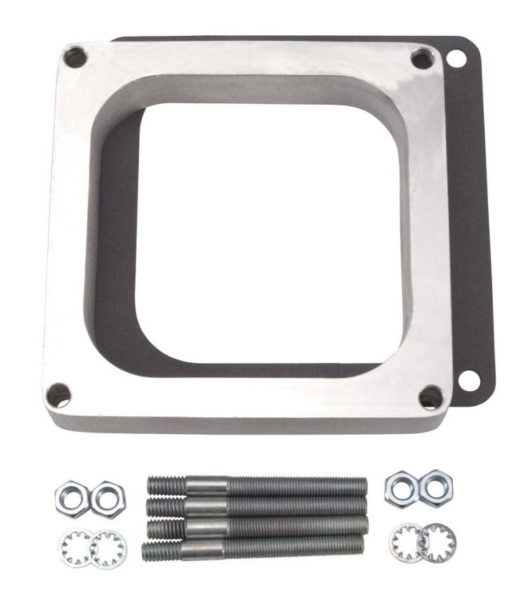 EDELBROCK EDE8717 Carburetor Spacer - 1in Open - 4500