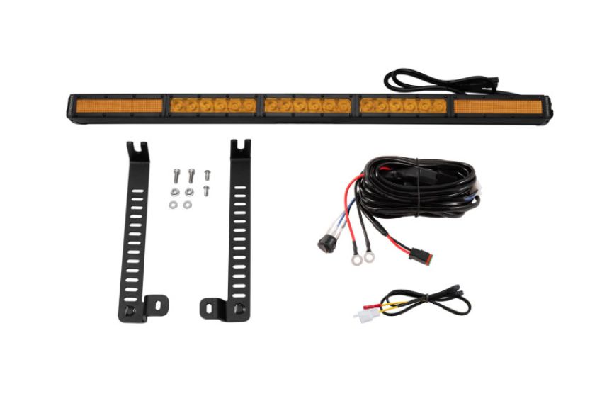 Diode Dynamics DD6761 14-19 Toyota 4Runner SS30 (Single) Stealth Lightbar Kit - Amber Combo