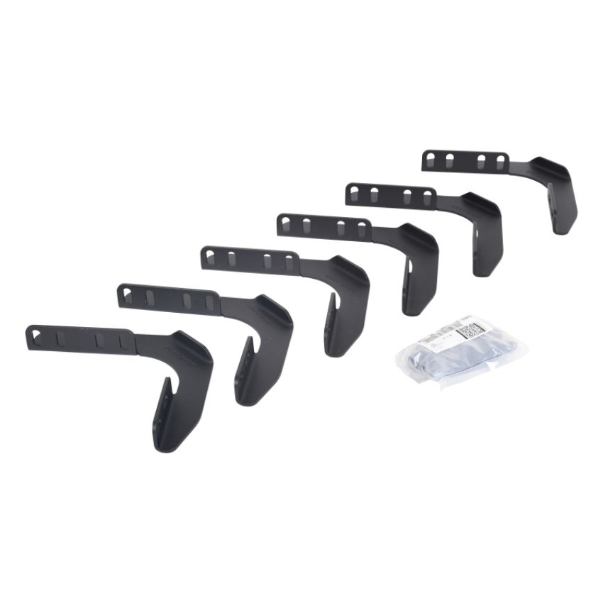 Go Rhino 6941766 99-16 Ford F-250/F-350 SD SC 4DR Mtg. Brackets (V-Series V3/RB10 Slim/RB20 Slim) - Tex. Blk
