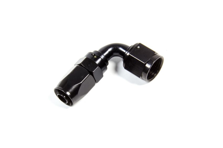 FRAGOLA FRG229009-BL Hose Fitting #10 90 Deg. to #8 Hose Black