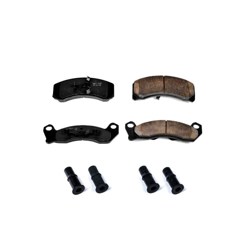 PowerStop 17-499 PowerStop - Z17 Low-Dust Ceramic Brake Pads with Hardware