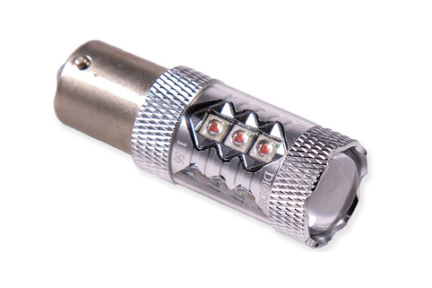 Diode Dynamics DD0008S 1156 XP80 LED Bulb - Red (Single)
