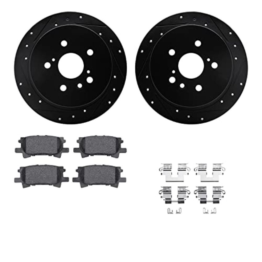 Dynamic Friction 8512-76150 Rotor Kit