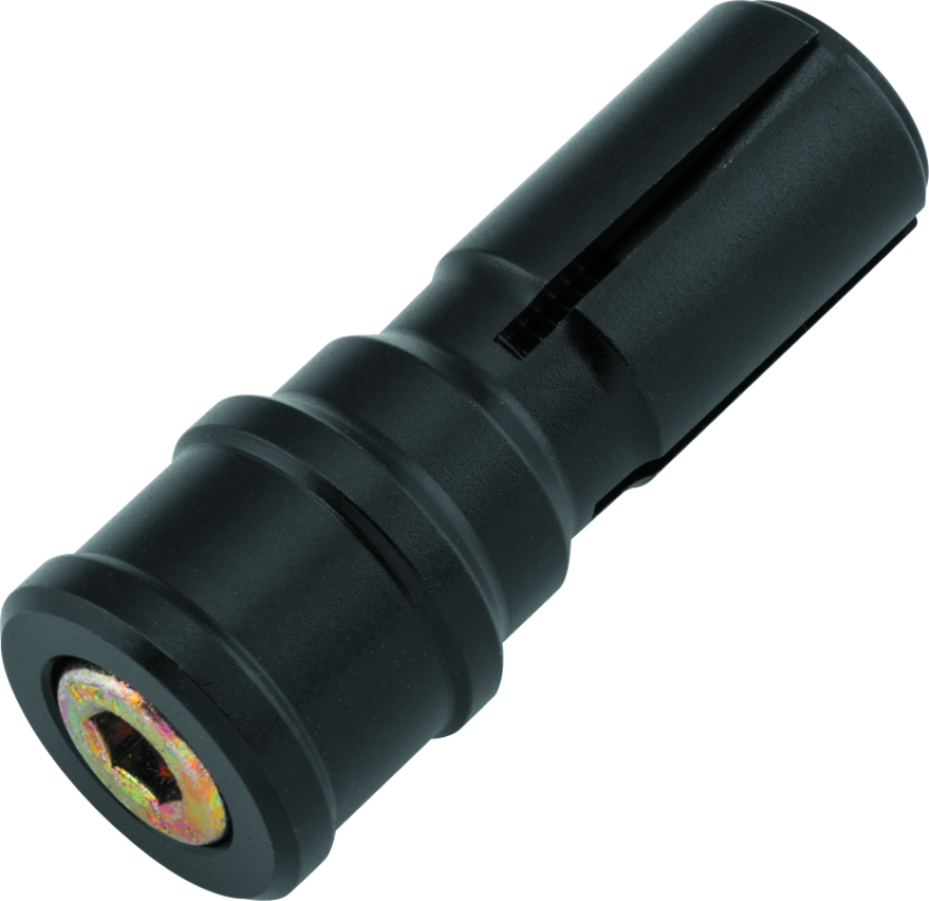 BikeMaster 152142 Adapter 7/8in Barend Mirror - Black