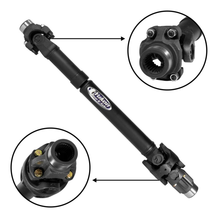 Yukon Gear & Axle YDS037 Yukon Performance Rear Driveshaft 2018 Jeep JL Wrangler Sport 2 Door Manual