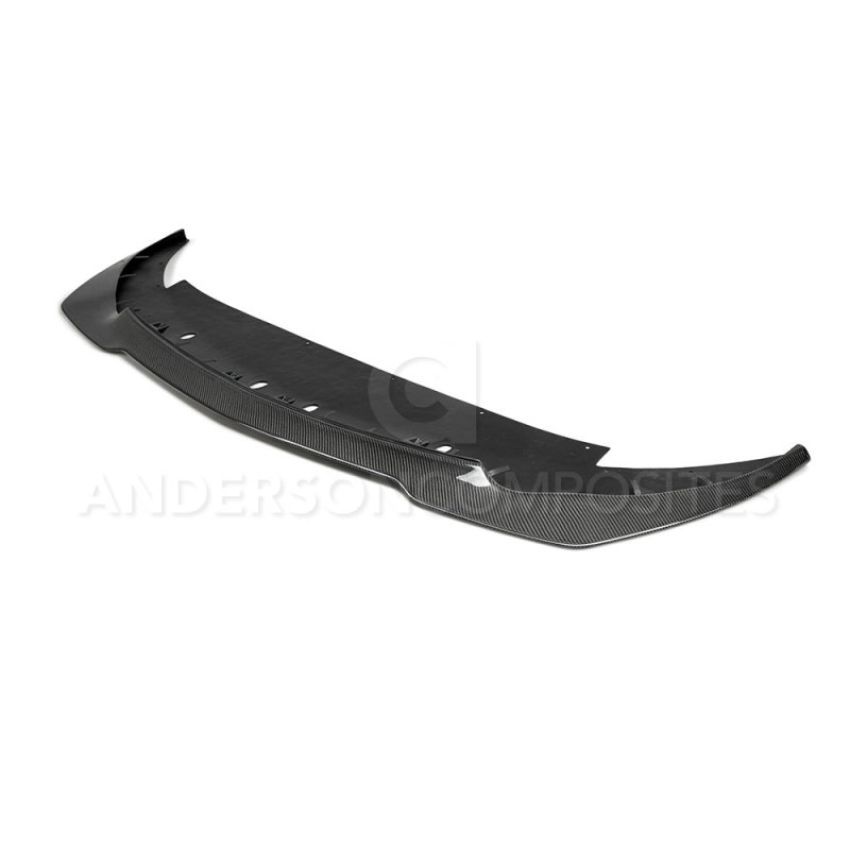 Anderson Composites AC-FL15MU350R 2015-2018 Ford Mustang Shelby GT350R Carbon Fiber Front Splitter (1 PC)