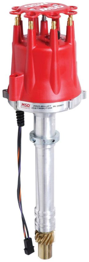 MSD IGNITION MSD85501 Chevy V8 Distributor W/Lock Out Advance