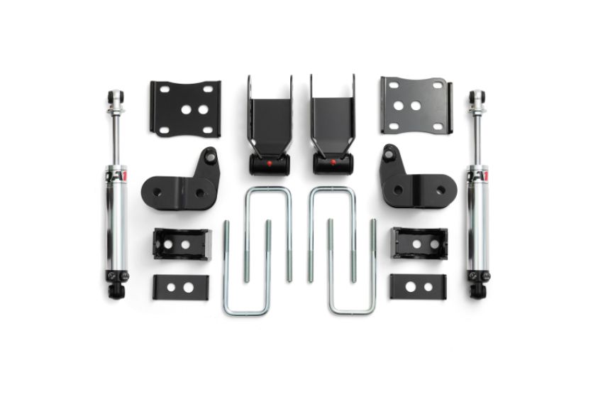 QA1 LK12-FF02 15-20 Ford F-150 4WD Lowering Kit w/ Spindles Double Adjustable 3.5in-5.5in