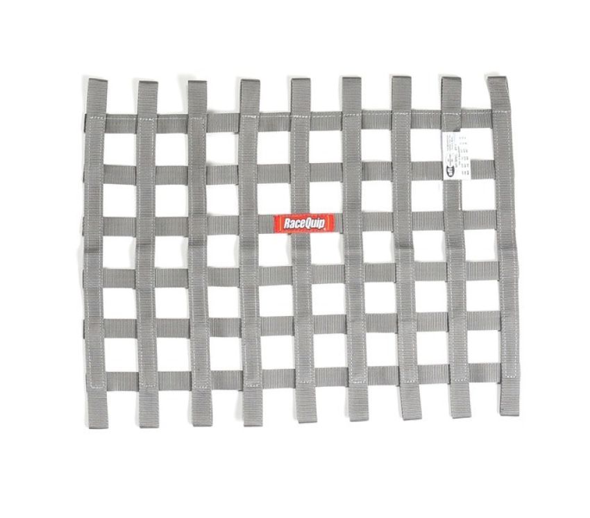 RACEQUIP RQP725065 Ribbon Window Net SFI Platinum