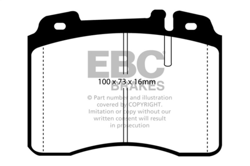 EBC Brakes UD561 Ultimax OEM Replacement Brake Pads
