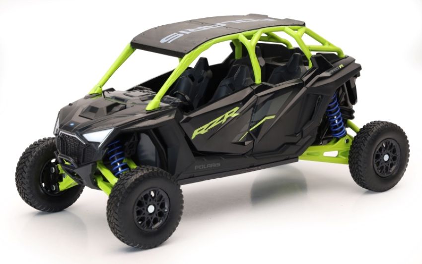 New Ray Toys 58453B Polaris RZR Pro R 4 Matte Onyx Black/ Scale 1:18
