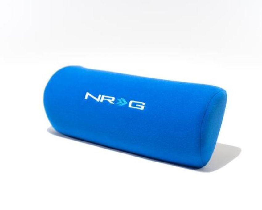 NRG SC-LC BL Bucket Seat Extra Firm Half Moon Lumbar Support Blue 1pc