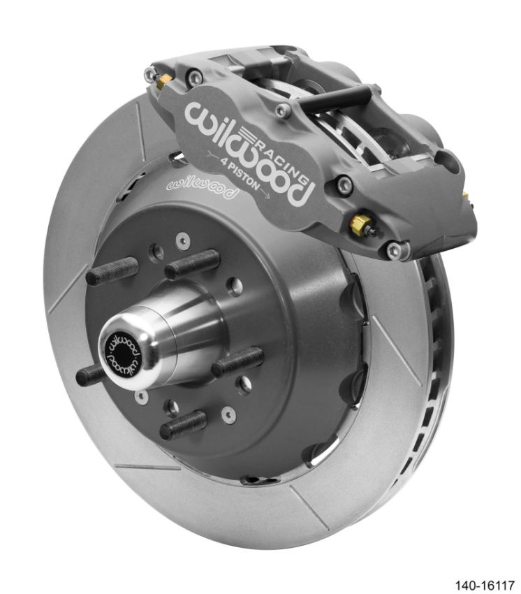 Wilwood 140-16117 82-92 Camaro Forged Superlite 4R Road Race Front Big Brake Kit 12.19in Rotor w/ Lines