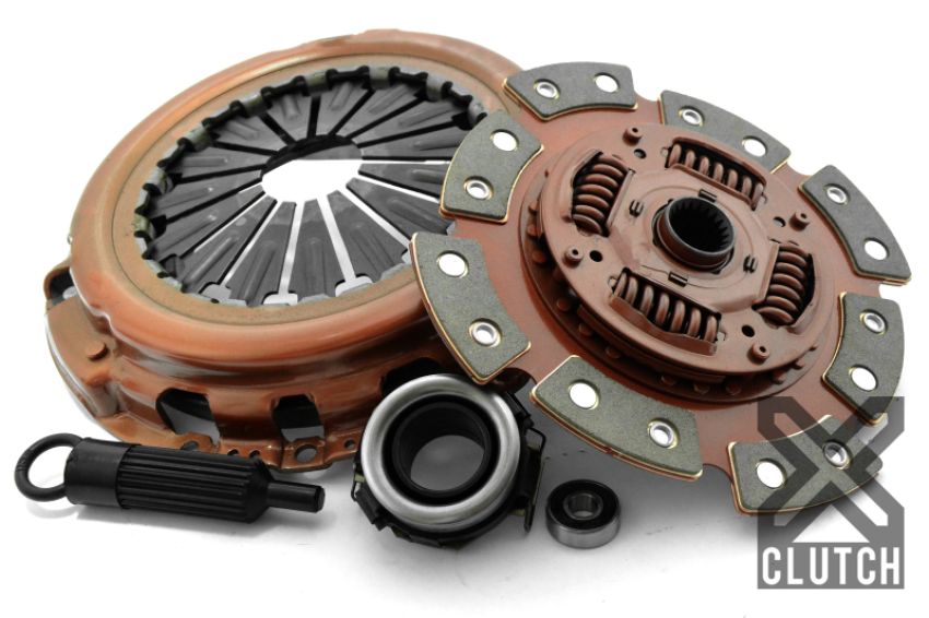 XCLUTCH XKTY26004-1B 96-02 Toyota Landcruiser Prado 3.0L Stage 2 Sprung Ceramic Clutch Kit