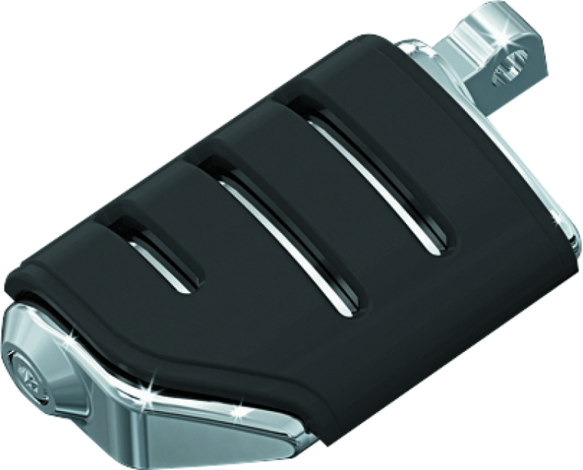 Kuryakyn 7592 Trident Dually With Male Mount Adapters Chrome