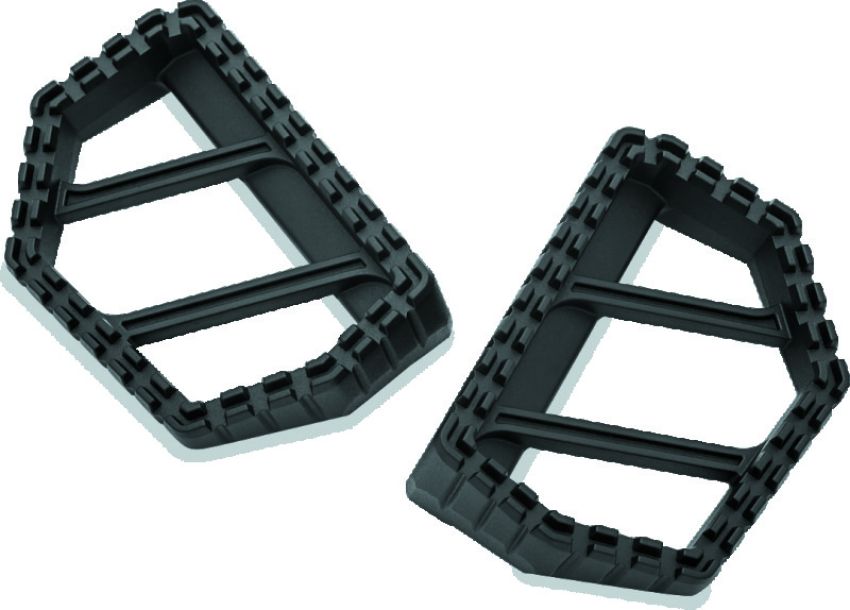Kuryakyn 3597 Riot Mini Boards Without Adaptor Satin Black