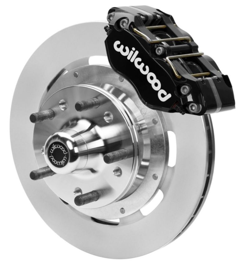 Wilwood 140-15981 70-81 FBody/75-79 A&XBody Dynapro Frt Brk Kit 11.75in Rtr Blk Caliper Use w/ ProDrop Spindle