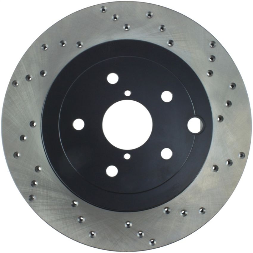 Stoptech 128.47030L Drilled Sport Brake Rotor