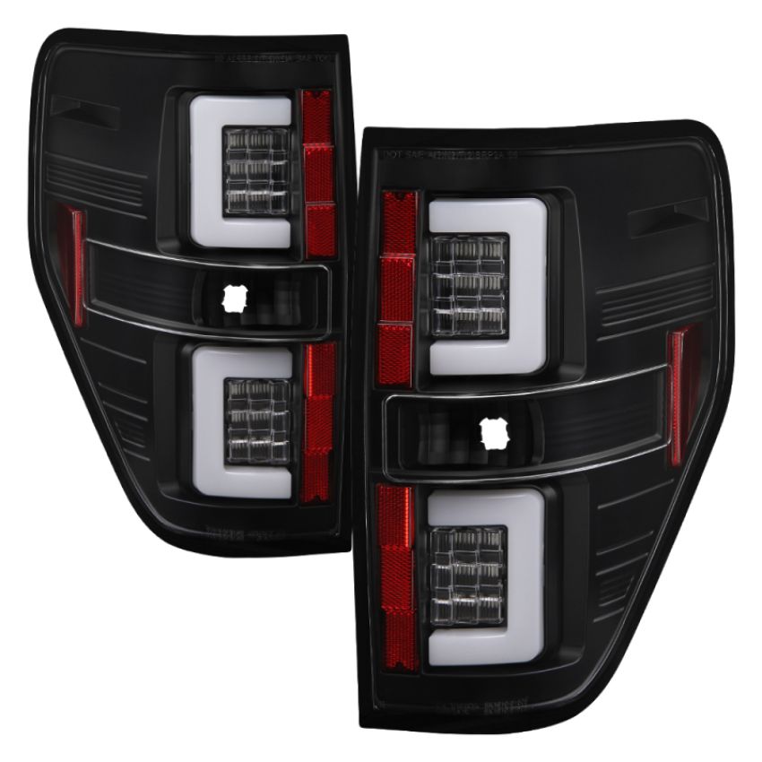 SPYDER 5084200 LED Tail Lights - Version 2 - Black