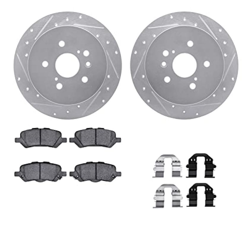Dynamic Friction 7512-76169 Rotor Kit