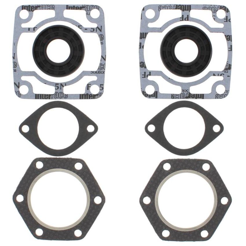 Vertex Pistons 711082 Vertex Gaskets 1974 Polaris TX Complete Gasket Kit w/ Oil Seals