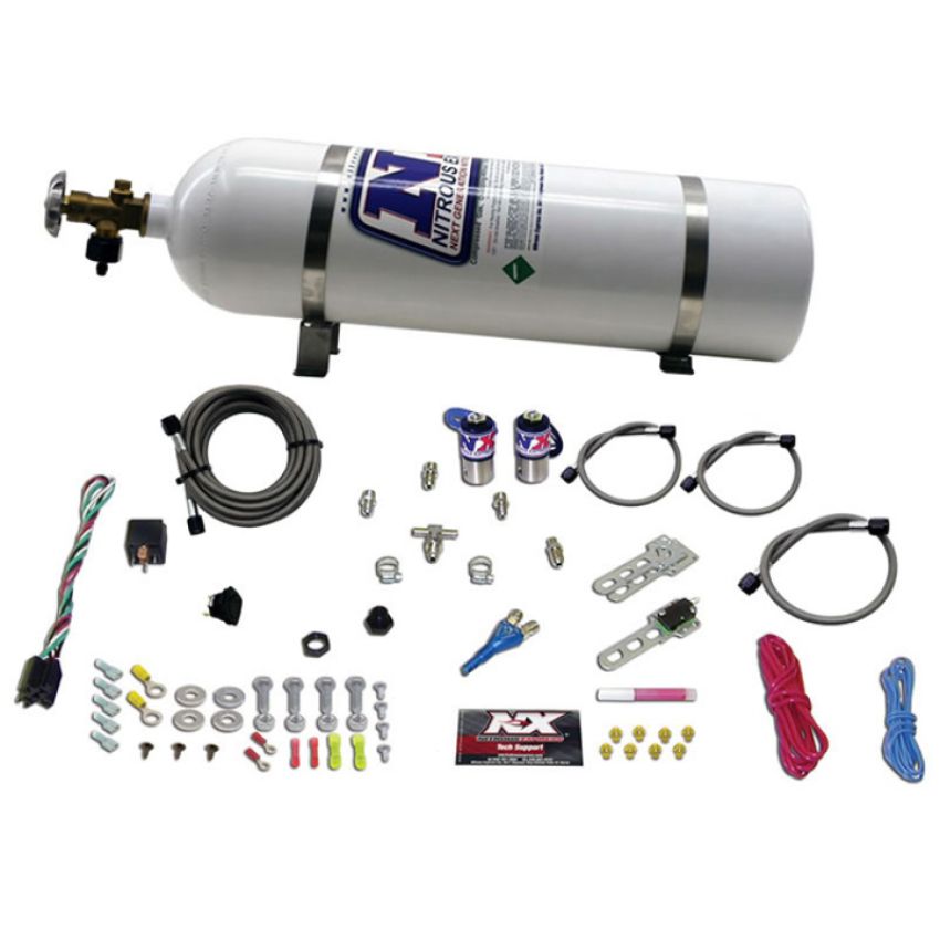 Nitrous Express 20916-15 Sub C Nitrous System (25,35,50HP) 15lb bottle