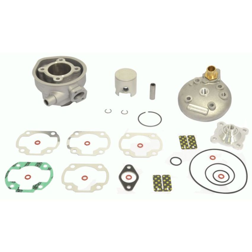 Athena P400485100044 98-00 Aprilia 51 LC 50 47.6mm Bore 70cc 12mm Pin Big Bore Cylinder Kit w/Modular Head