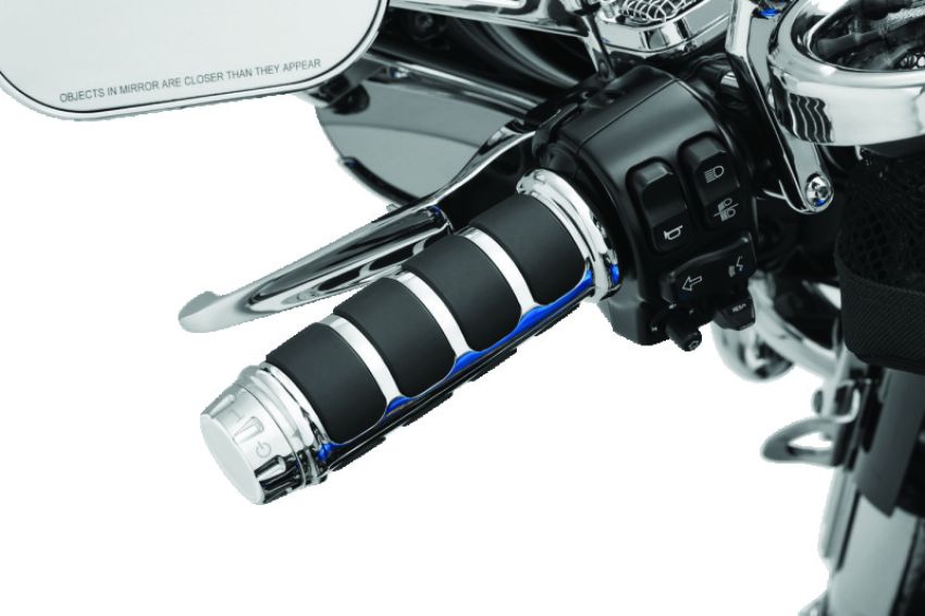 Kuryakyn 6780 ISO Grips For Heated Grips Chrome