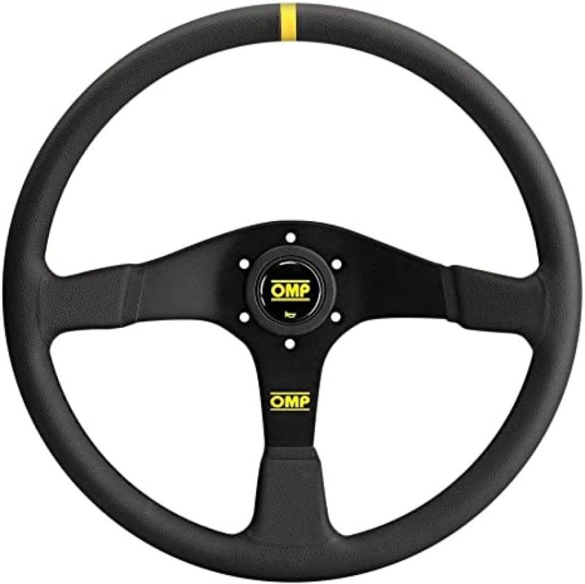 OMP RACING, INC. OMPOD0-1987-071 Velocita 380 Steering Wheel Black 380mm Dia.