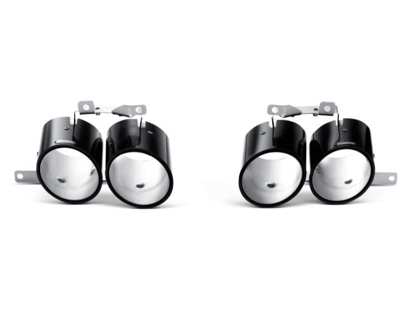 Akrapovic TP-CT/8 Tail pipe set (Carbon) 570